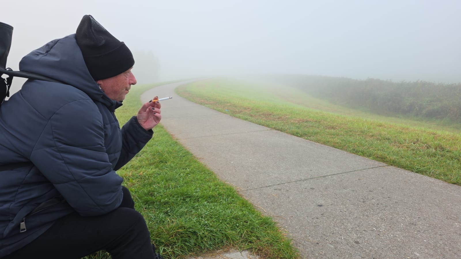 dag2 eerst 10km zitten er op