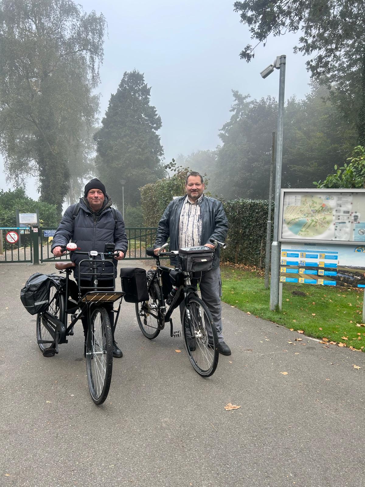 dag 1 In de vroege ochtend hebben we de camping verlaten op weg naar Overijssel